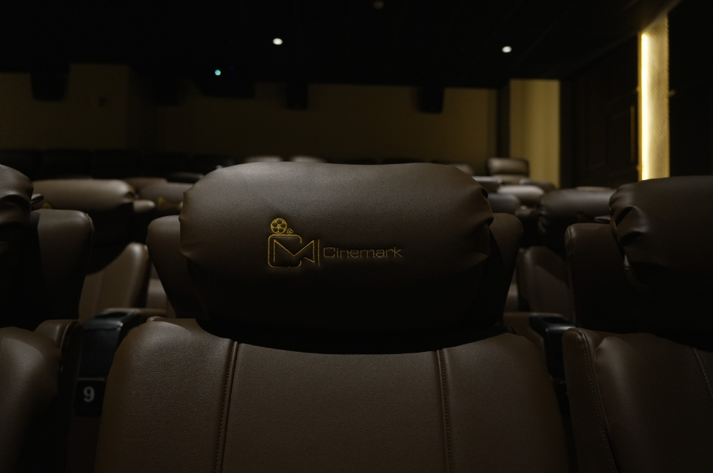 Cinemark Luxe Velvet Crimson VIP Screening Hall